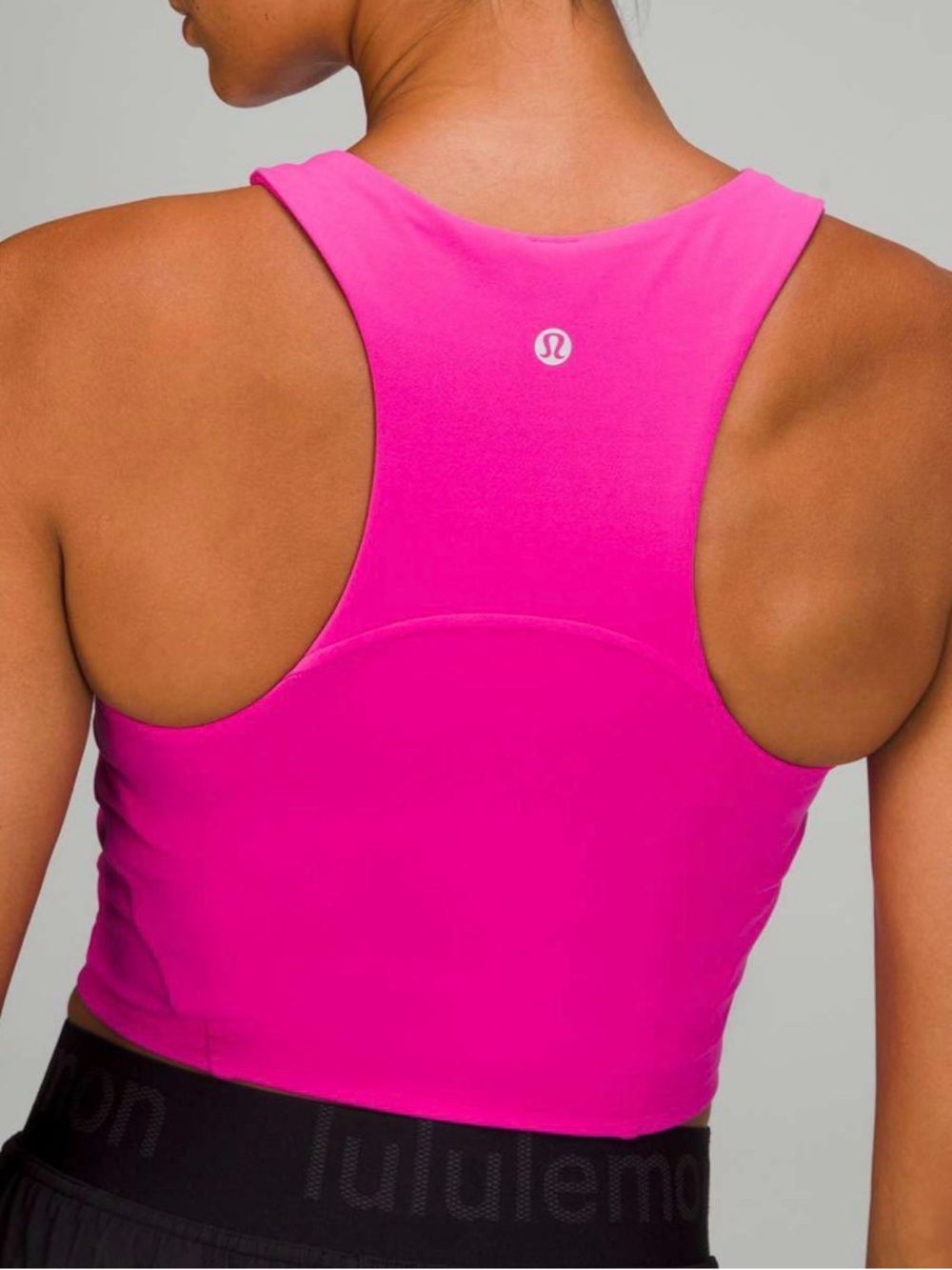 lululemon athletica Sonic Pink Cropped High-Neck Tank - Picture 5 of 5
